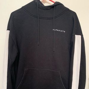 Alphalete stripe hoodie